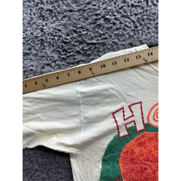 Vintage 1990 In Living Color Homey The Clown Graphic T-Shirt White Mens Size S/M - Picture 13 of 14